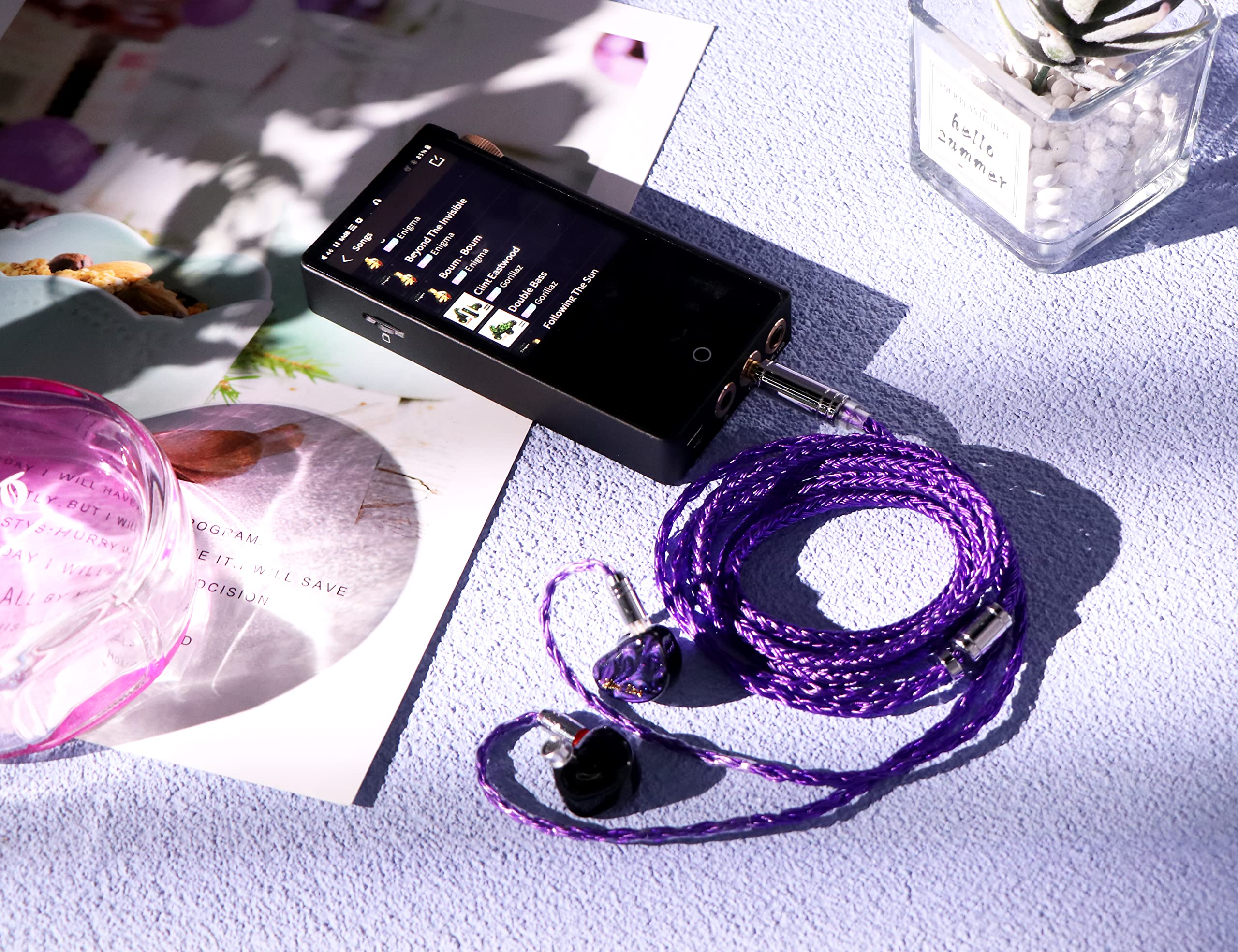 Linsoul Tripowin Zonie IEM Cable, 16 Core Silver Plated